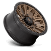 Traction - 20in, Cast Aluminum, Matte Bronze W/ Black Ring, 20X9, 6X5.5, 1mm, 194933211418, SAE J2530 JWL VIA, 194933211418