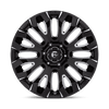 Quake - 20in, Cast Aluminum, Gloss Black Milled, 20X10, 6X5.5, -18mm, 194933196289,, 194933196289