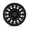 Cycle - 17in, Cast Aluminum, Blackout, 17X8.5, 6X4.5, 34mm, 194933321261,, 194933321261