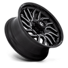 Hurricane - 20in, Cast Aluminum, Gloss Black Milled, 20X9, 6X5.5, 20mm, 194933291076,, 194933291076