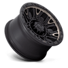 Traction - 17in, Cast Aluminum, Matte Black W Double Dark Tint, 17X9, 6X120, 1mm, 194933196456, SAE J2530 JWL VIA, 194933196456