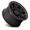 Traction - 20in, Cast Aluminum, Matte Black W Double Dark Tint, 20X10, 8X180, -18mm, 194933200542, SAE J2530 JWL VIA, 194933200542
