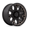 Traction - 20in, Cast Aluminum, Matte Black W Double Dark Tint, 20X9, 6X5.5, 1mm, 194933211487, SAE J2530 JWL VIA, 194933211487