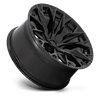 Flame - 22in, Cast Aluminum, Blackout, 22X10, 6X5.5, -18mm, 194933189199,, 194933189199