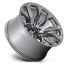 Flame - 20in, Cast Aluminum, Platinum, 20X10, 5X5.0, -18mm, 194933189069,, 194933189069