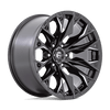 Flame - 20in, Cast Aluminum, Gloss Black Milled, 20X9, 5X5.0, 1mm, 194933291427,, 194933291427