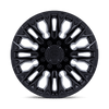 Flame - 20in, Cast Aluminum, Blackout, 20X9, 8X6.5, 1mm, 194933319978,, 194933319978