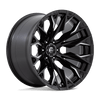 Flame - 22in, Cast Aluminum, Gloss Black Milled, 22X12, 6X5.5, -44mm, 194933189274,, 194933189274