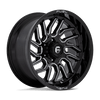 Hurricane - 20in, Cast Aluminum, Gloss Black Milled, 20X10, 6X5.5, -18mm, 194933291212,, 194933291212