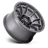 Variant - 17in, Flow Formed Aluminum, Matte Gunmetal, 17X9, 6X5.5, 1mm, 194933180967,, 194933180967