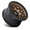 Unit - 17in, Cast Aluminum, Bronze W/ Matte Black Ring, 17X9, 6X5.5, 1mm, 194933118540,, 194933118540