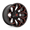 Assault - 20in, Cast Aluminum, Matte Black Red Milled, 20X10, 6X135/5.5, -22mm, 194933161232,, 194933161232