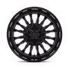 Arc - 22in, Cast Aluminum, Matte Black W/ Gloss Black Lip, 22X10, 6X135/5.5, -18mm, 194933211685, SAEJ2530, 194933211685