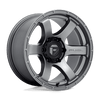 Rush - 17in, Cast Aluminum, Matte Gun Metal, 17X9, 6X5.5, 1mm, 194933113262, SAEJ2530, 194933113262