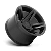 SFJ - 22in, Cast Aluminum, Matte Black, 22X14, 6X135/5.5, -75mm, 194933106363, SAE J2530 JWL VIA, 194933106363