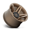 SFJ - 20in, Cast Aluminum, Matte Bronze, 20X12, 5X4.5/5.0, -44mm, 194933106301, SAE J2530 JWL VIA, 194933106301