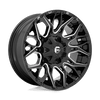Twitch - 20in, Cast Aluminum, Glossy Black Milled, 20X10, 5X5.5/150, -18mm, 194933113156, SAEJ2530, 194933113156