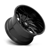 Runner - 22in, Cast Aluminum, Gloss Black Milled, 22X8.25, 8X210, -220mm, 194933096176,, 194933096176