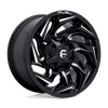 Reaction - 15in, Cast Aluminum, Gloss Black Milled, 15X8, 6X5.5, -18mm, 194933079100,, 194933079100