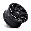 Reaction - 18in, Cast Aluminum, Gloss Black Milled, 18X9, 6X135/5.5, 1mm, 194933113873,, 194933113873