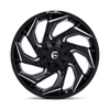 Reaction - 20in, Cast Aluminum, Gloss Black Milled, 20X9, 8X170, 20mm, 194933113866,, 194933113866