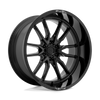 Clash - 24in, Cast Aluminum, Gloss Black, 24X12, 6X5.5, -44mm, 194933112258,, 194933112258