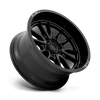 Clash - 20in, Cast Aluminum, Gloss Black, 20X9, 6X5.5, 1mm, 194933161850,, 194933161850
