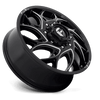 Runner - 22in, Cast Aluminum, Gloss Black Milled, 22X8.25, 8X210, 105mm, 194933096190,, 194933096190