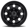 Baja - 16in, Cast Aluminum, Satin Black, 16X8, 6X4.5, 0mm, 885463090191, SAEJ2530, 885463090191