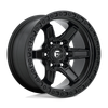 Kicker - 17in, Cast Aluminum, Matte Black, 17X9, 5X5.0, 1mm, 885463875279,, 885463875279