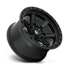 Kicker - 17in, Cast Aluminum, Matte Black, 17X9, 6X5.5, 1mm, 885463875293,, 885463875293