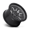 Ammo - 18in, Cast Aluminum, Matte Gunmetal Black Bead Ring, 18X9, 6X135, 20mm, 194933048229,, 194933048229