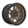 Ammo - 17in, Cast Aluminum, Matte Bronze Black Bead Ring, 17X9, 5X5.0, -12mm, 885463922089,, 885463922089