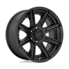 Rogue - 20in, Cast Aluminum, Matte Black, 20X9, 6X5.5, 1mm, 194933006601,, 194933006601