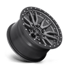 Rebel - 22in, Cast Aluminum, Matte Gunmetal Black Bead Ring, 22X10, 6X135, -13mm, 885463873312,, 885463873312