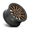 Rebel - 20in, Cast Aluminum, Matte Bronze Black Bead Ring, 20X10, 6X135, -18mm, 885463873572,, 885463873572