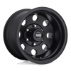 Baja - 16in, Cast Aluminum, Satin Black, 16X8, 5X5.0, 0mm, 885463090030, SAEJ2530, 885463090030