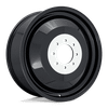 Dually Inner - 24in, Cast Aluminum, Gloss Black, 24X8.25, 8X6.5, 78mm, 885463834658,, 885463834658