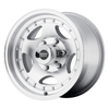AR23 - 15in, Cast Aluminum, Machined W/ Clear Coat, 15X7, 5X4.75, -6mm, 761138020772, SAE, 761138020772
