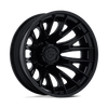 Catalyst Dually - 24in, Fusion Forged, Matte Black W/ Gloss Black Lip, 24X8.25, 8X200, -202mm, 194933438761, SAE J2530 JWL VIA, 194933438761