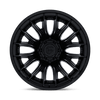 Catalyst Dually - 24in, Fusion Forged, Matte Black W/ Gloss Black Lip, 24X8.25, 8X200, -202mm, 194933438761, SAE J2530 JWL VIA, 194933438761
