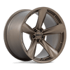 TTF - 20in, Flow Formed Aluminum, Matte Bronze, 20X11, 5X4.5, 50mm, 194933305209,, 194933305209