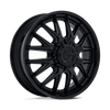 Catalyst Dually - 24in, Fusion Forged, Matte Black W/ Gloss Black Lip, 24X8.25, 8X200, 105mm, 194933438778, SAE J2530 JWL VIA, 194933438778