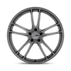Mach Five - 19in, Flow Formed Aluminum, Graphite, 19X11.5, 5X4.5, 56mm, 194933212125, SAEJ2530, 194933212125