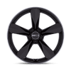 TTF - 20in, Flow Formed Aluminum, Gloss Black W/ Ddt Lip, 20X9.5, 5X120, 15mm, 194933305216,, 194933305216