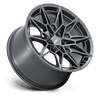 Stampede - 20in, Flow Formed Aluminum, Matte Anthracite, 20X10, 5X4.5, 35mm, 194933443277, SAEJ2530, 194933443277