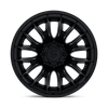 Catalyst Dually - 20in, Fusion Forged, Matte Black W/ Gloss Black Lip, 20X8.25, 8X200, -202mm, 194933438846, SAE J2530 JWL VIA, 194933438846
