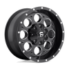 Revolver - 15in, Cast Aluminum, Matte Black Milled, 15X8, 5X4.5/4.75, -18mm, 885463836591,, 885463836591