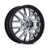 Catalyst Dually - 22in, Fusion Forged, Chrome W/ Gloss Black Lip, 22X8.25, 8X210, 105mm, 194933438679, SAE J2530 JWL VIA, 194933438679