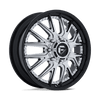 Catalyst Dually - 22in, Fusion Forged, Chrome W/ Gloss Black Lip, 22X8.25, 8X210, 105mm, 194933438679, SAE J2530 JWL VIA, 194933438679